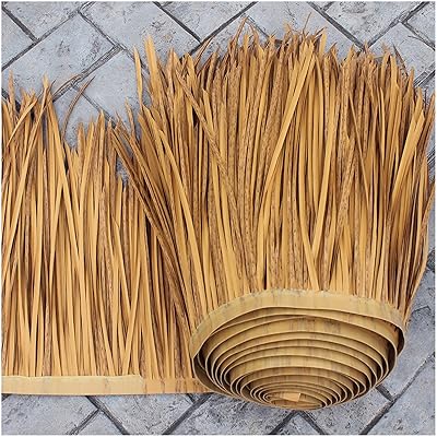Rouleau de chaume de palmier mexicain 9 couleurs, matériau de toiture en chaume