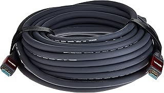 Câble hdmi 2.0v 4k haute vitesse moosil 15 m gris