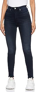Femme j20j208713-jean skinny calvin klein noir pour femme - noir