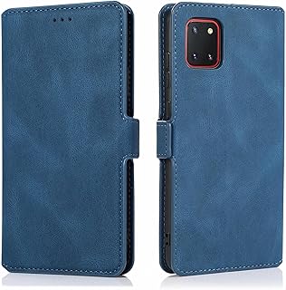 Housse en cuir pour samsung galaxy note 10 lite, design portefeuille avec fente