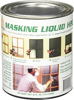 Revêtement collé 157026 80-400-4 fluide de masquage h20 1 litre