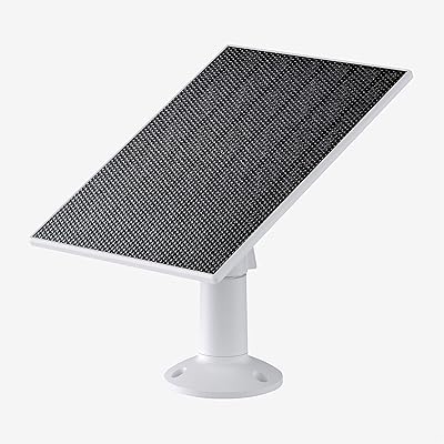 Panneau solaire wise - caméra extérieure compatible, alimentation continue avec charge 2,5 w