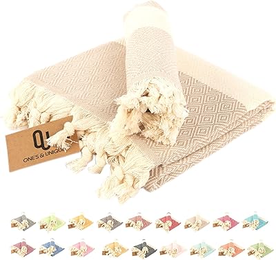 Ensemble de serviettes de plage 2 pièces one's & unique, édition spéciale, serviette