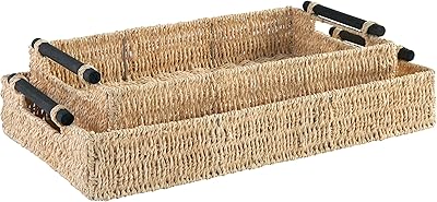Ensemble de plateaux halima ashley furniture (2/cn), beige