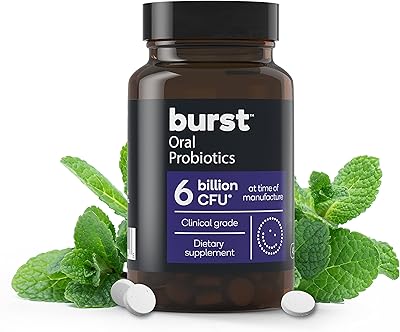 Probiotique dentaire pour la santé bucco-dentaire, 6 milliards d'ufc, par burst, pour la mauvaise