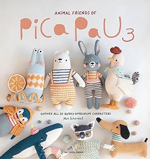 Amis animaux de pica pau 3 : rassemblez les 20 personnages amigurumi originaux