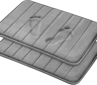 Tapis de bain sky-touch 2 pièces taille 50 x 80 cm, tapis