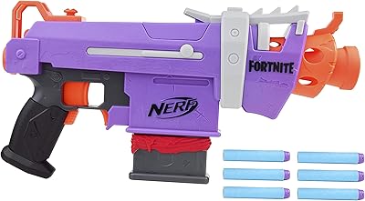 Nerf fortnite smge dart blaster -- dart blaster motorisé -- 6 clips