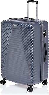 Bagage trolley american tourister à parois rigides, sky cove, dark shadows, taille 79