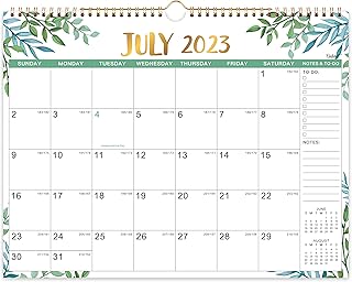 Calendrier mural 2023-2024 de juillet 2023 à décembre 2024 115"