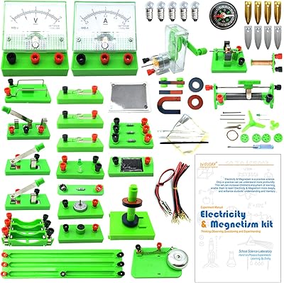 Kit d'expérimentation de circuits électriques et magnétiques de base eudax pour découvrir l'électricité