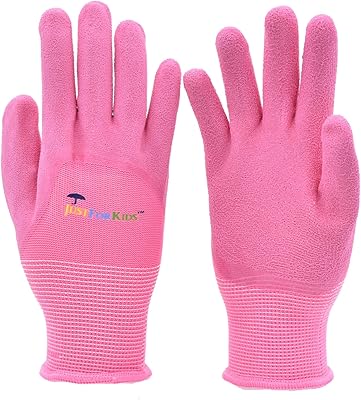 G&f products just for kids 2040-2p deluxe gants de jardin avec revêtement