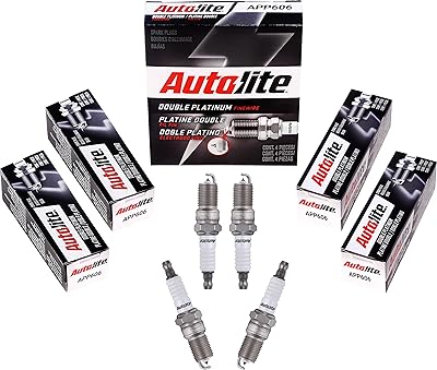Bougie d'allumage autolite double platine, paquet de 4, app606-4pk