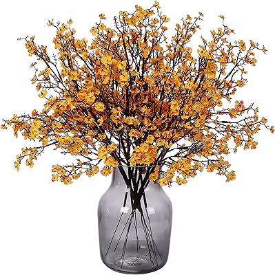 6pcs momkids fausses fleurs artificielles bouquet de gypsophile artificielle bouquet de fleurs