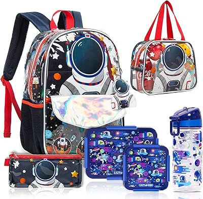 Ensemble de 6 combos de rentrée scolaire eazy kids-bleu sidéral