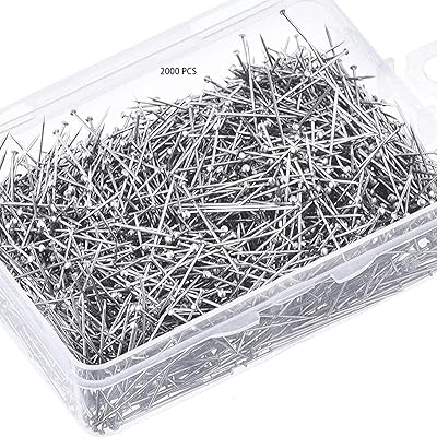 Épingles droites castweave, épingles à coudre pour embellissement de bijoux, projets d'artisanat