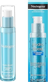 Sérum hydratant neutrogena hydro boost à l'acide hyaluronique formule de sérum pour le visage