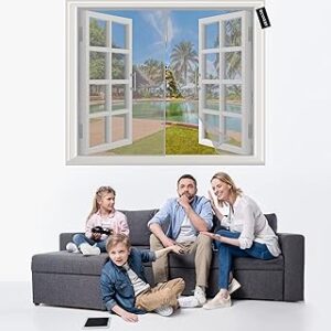 Rideau de fenêtre en maille magnétique de couleur grise, taille 125 x 160 cm, autocollant de haut en bas, fermeture automatique pour porte fenêtre. Des milliers de références à découvrir sur Diaytar Sénégal