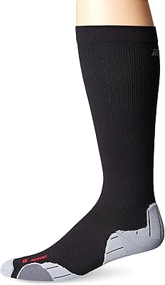 Chaussettes de compression 2xu pour hommes (paquet de 1), noires