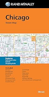Carte pliée rand mcnally : plan des rues de chicago. Diaytar Sénégal : Large gamme, petits prix, grande satisfaction