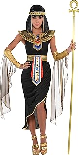 Costume de cosplay amscan deluxe égyptien queen design pour femmes adultes pour jeu de rôle (noir). Diaytar : Connectez-vous aux meilleures offres