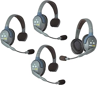 Système de microphone sans fil airtec ultralight ul431 avec 1 casque principal