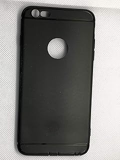 Coque de protection en silicone noir pour iphone 6 plus