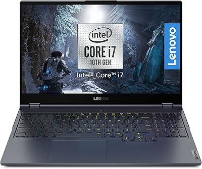 Ordinateur portable de jeu lenovo legion 7, écran 15,6 pouces, (fhd) 144 hz