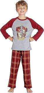 Ensemble de nuit chemise et pantalon raglan pour petits et grands garçons