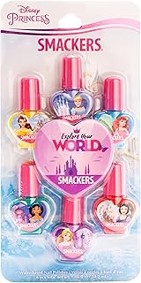 Coffret de vernis à ongles lip smacker disney princess, lot de 6 vernis