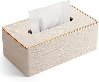 Couvercle de boîte à mouchoirs en cuir pu, support de boîte à mouchoirs