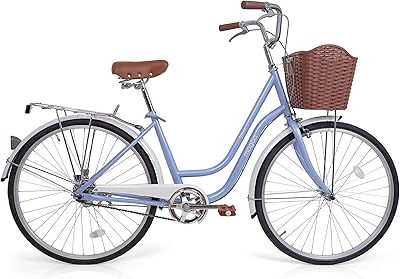 Vélo de croisière à vitesse unique mogoo fiona 24 26 pouces vélo