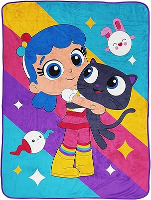 Couverture de canapé jay franco true and the rainbow best friends rainbow kingdom