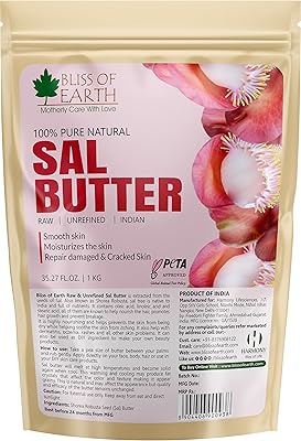Beurre de sel 100 % naturel pur de bliss of earth raw