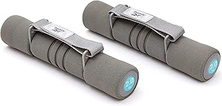 Poids à main reebok fitness rawt-11062bl soft grip, gris