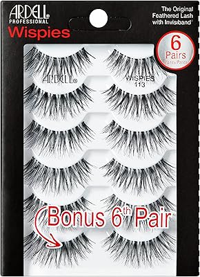 Faux cils ardell wispies, 5 paires, polyvalents, volume moyen, longueur extra longue, entrecroisés