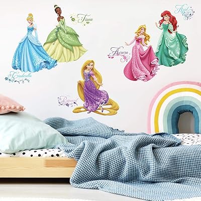 Sticker mural roommates disney princess royal depot, multicolore, rmk2199scs