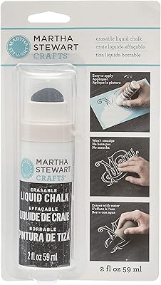Craie liquide effaçable martha stewart crafts (56,7 g), 33554