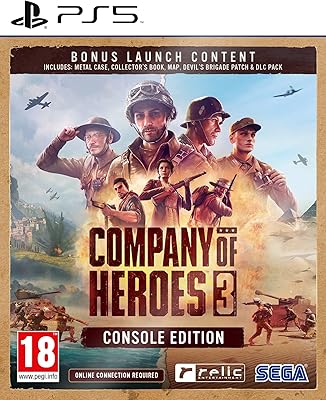 Company of heroes 3 le ps5 pegi (boîtier métal)