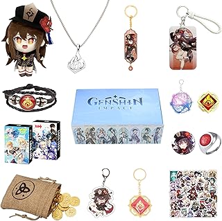 Coffret cadeau tout-en-un genshin impact merch 2 pour les enfants fans d'anime (ho tao) – Photo produit Dakar Sénégal – Livraison rapide Coffret cadeau tout-en-un genshin impact merch 2 pour les enfants fans d'anime (ho tao). Diaytar : Qualité professionnelle, prix grand public