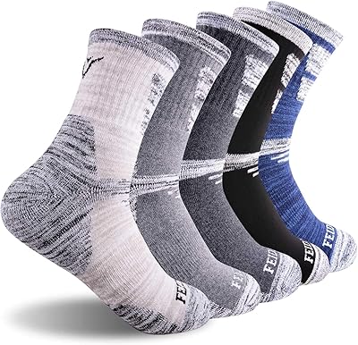 Feideer chaussettes de randonnée pour hommes, paquet multiple de chaussettes rembourrées pour loisirs en plein air. Diaytar Sénégal : Des produits pour toute la famille à prix cassés