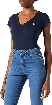 T-shirt ajusté à manches courtes et col en v ebin pour femme. Diaytar Sénégal : Des produits pour toute la famille à prix cassés