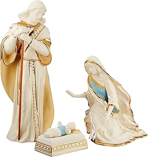 Lenox 6238430 ensemble de figurines 3 pièces de la sainte famille