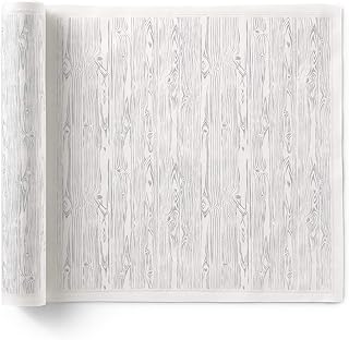 Serviettes de table en coton my draw special day bois argenté 6 unités