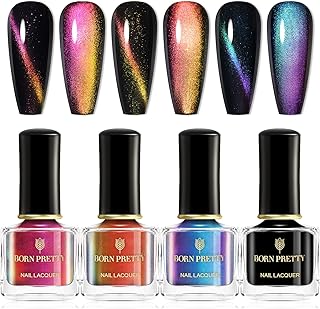 Born pretty kit de vernis à ongles magnétique chat 3d design caméléon 3