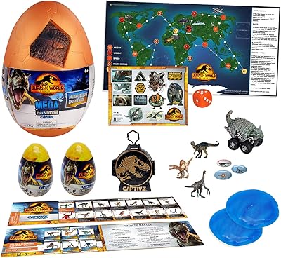 Méga œuf jurassic captives dominion edition