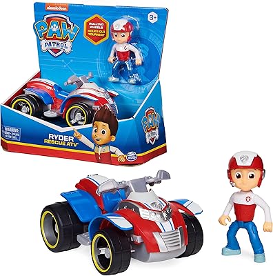 Figurine paw patrol quad varzig dead ryder (véhicule de base)