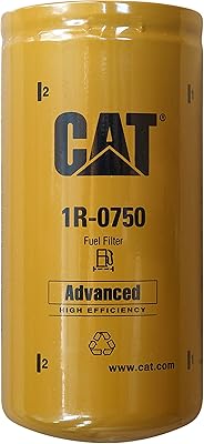 Filtre à essence avancé haute efficacité caterpillar 1r-0750 (paquet de 2)