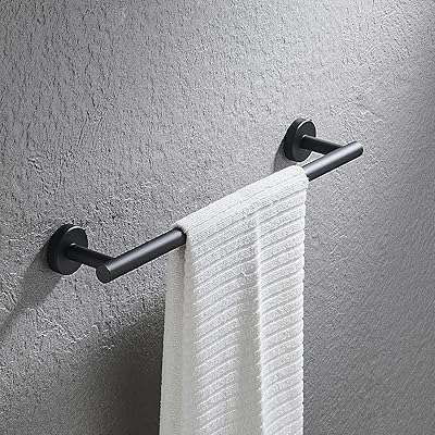 Thmins porte-serviettes de salle de bain 40 cm accessoires en acier inoxydable
