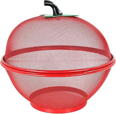 Panier en maille en forme de pomme ecv pour fruits et légumes, résistant
